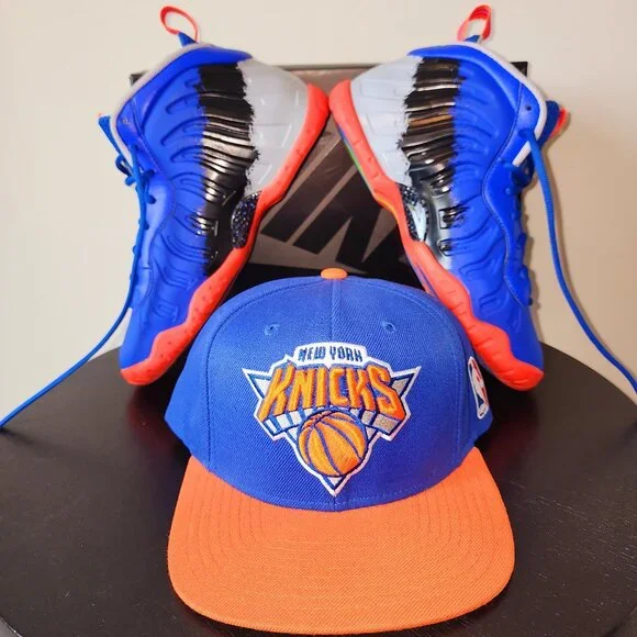 7 Y Nike Little Posite Pro Racer Blue/Total Crimson